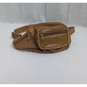 Brown Leather Belt Bag